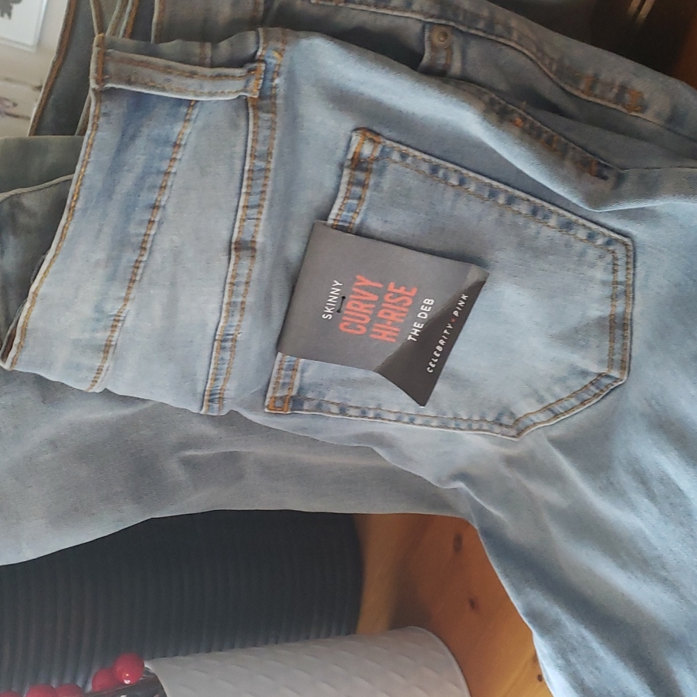 Celebrity pink jeans